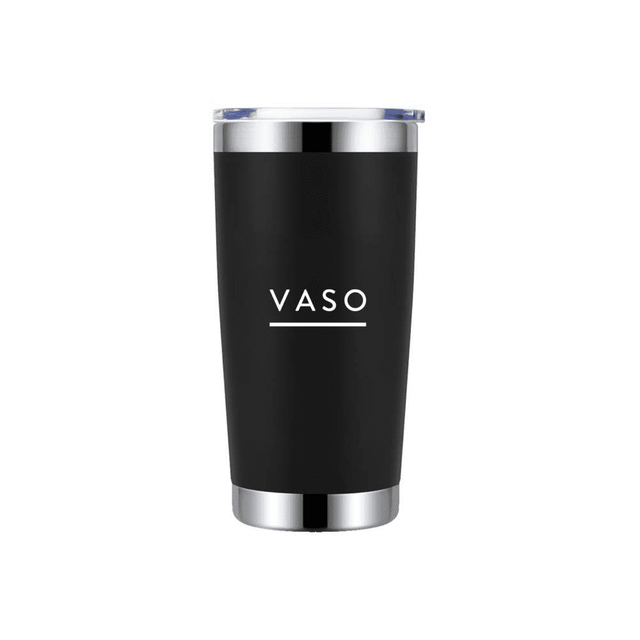 VASO Insulated Stainless Steel Coffee Tumbler 550ml Black